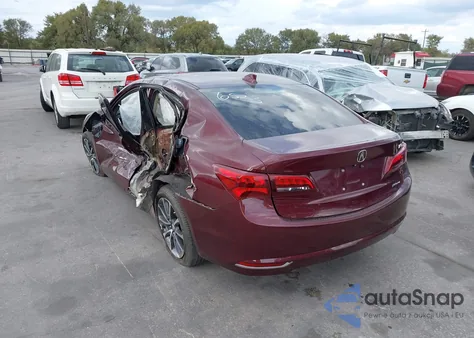 2015 Acura Tlx V6 Tech z USA, uszkodzony, nr VIN 19UUB3F5XFA006523